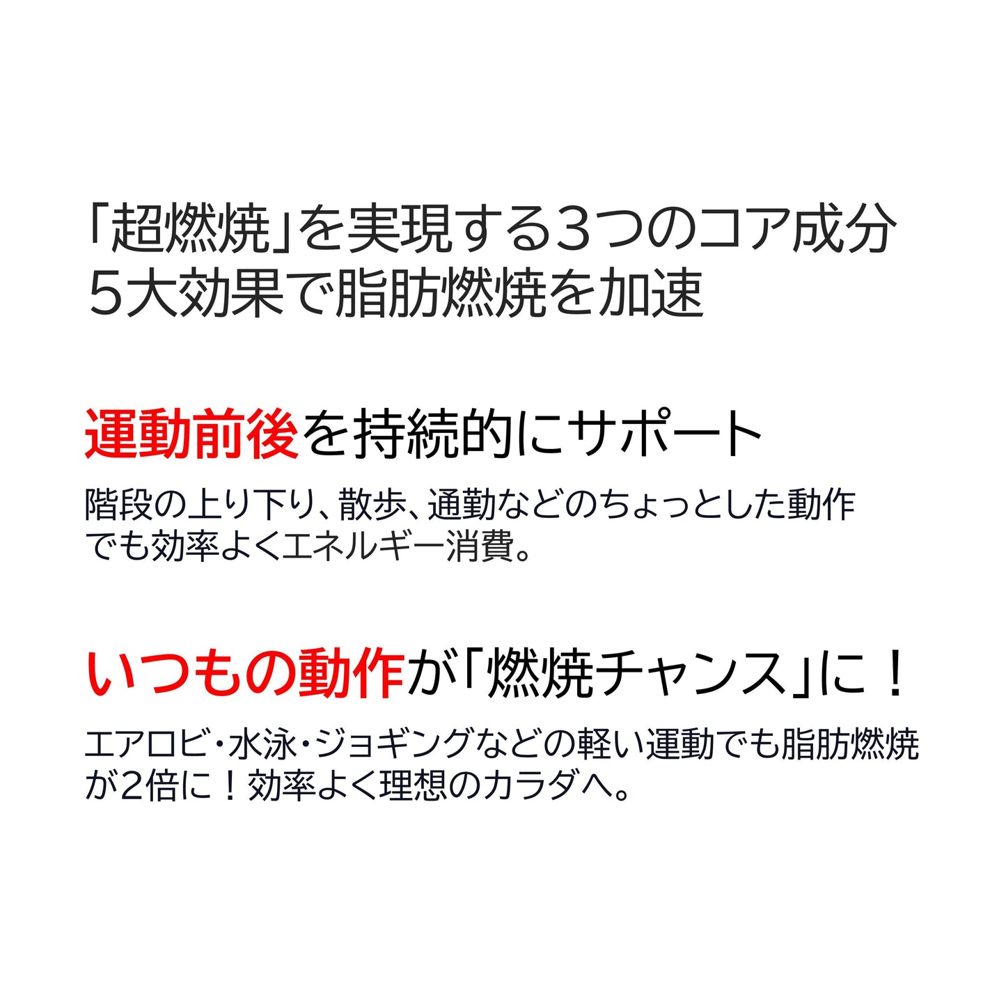 燃|ギニアショウガで運動燃焼サポート